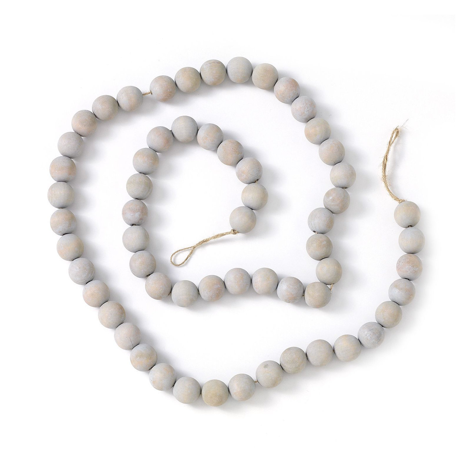 6'2" Gray Bead Novelty Garland