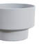 Ensemble de 3 pots de fleurs cylindriques en PE