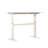 47" Tech Desk Standing And Adjustable Desk In White