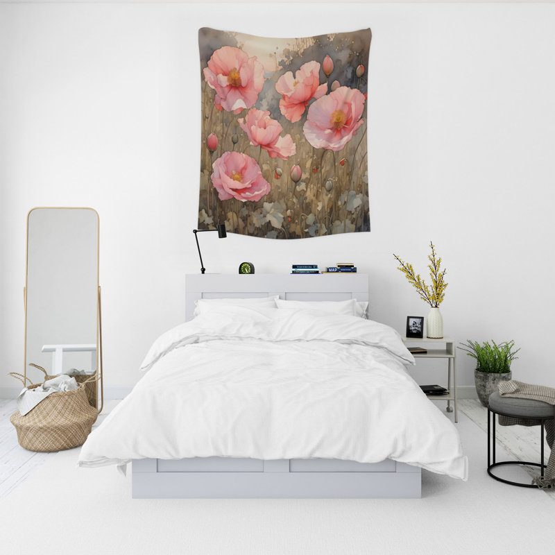 Tapisserie murale, H 80 po x l 68 po x P 0,8 po