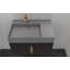 Ensemble de meuble-lavabo mural simple 30 po avec surface solide Amazon-92645202-92645204-94673673