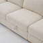 Canapé modulaire modulaire, canapé convertible avec rangement, ensemble de canapé pliant multifonctionnel en tissu, canapé 4 places (beige)