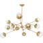 Lustre sphérique spoutnik à 12 lumières Celeste-49981074