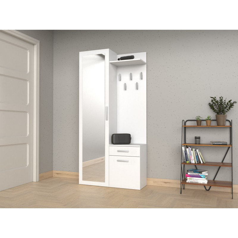 Camdan Hall Tree 35cm Wide, White