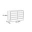 Commode d'appoint crème de style minimaliste-1985007035