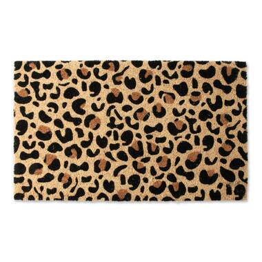 Winston Porter Non-Slip Animal Print Outdoor Doormat & Reviews