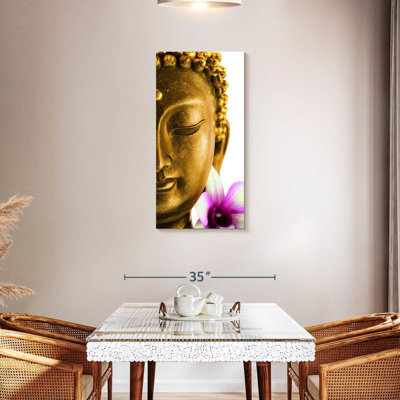 Buddha And Orchid