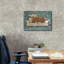  «Cowches 3» par Cindy Jacobs, art mural sur toile, 26 po x 18 po