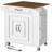 32.4" Kitchen Island with Power Outlets & Drop Leaf, Rolling Storage Cart with Drawer and Spice Rack-1908742735