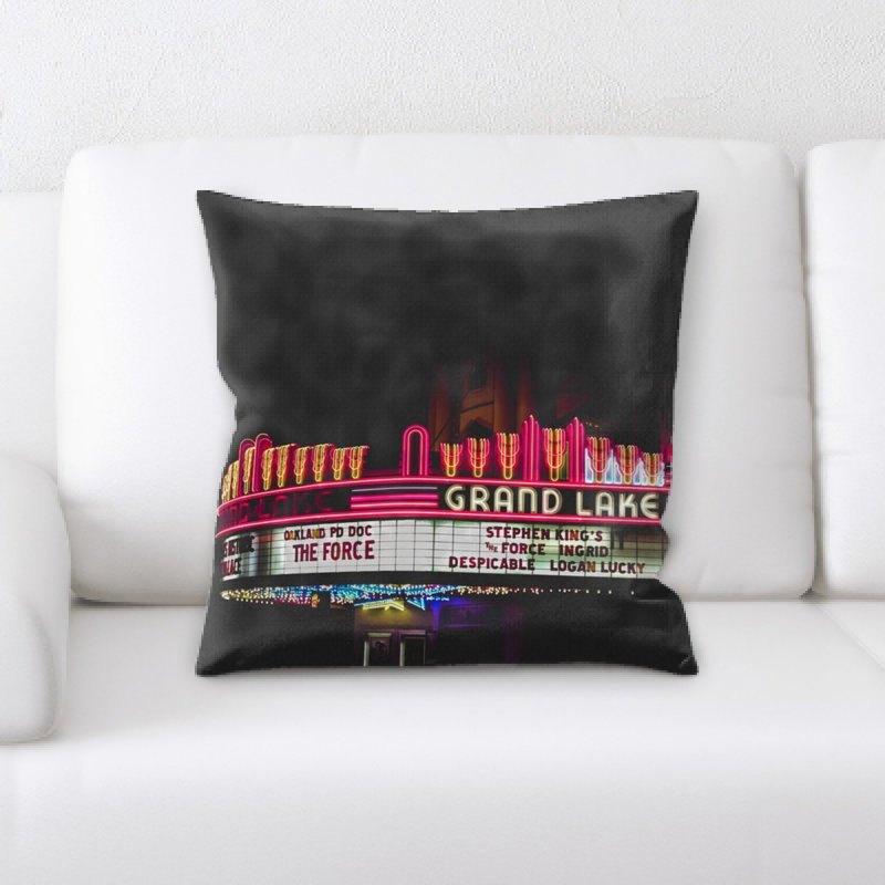 Microsuede Reversible Throw Pillow