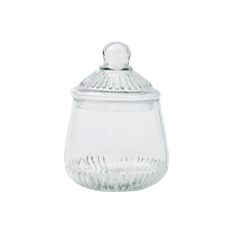 French Bistro Glass Biscuit Jar