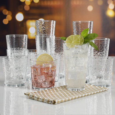16.75 oz. Drinking Glass Set
