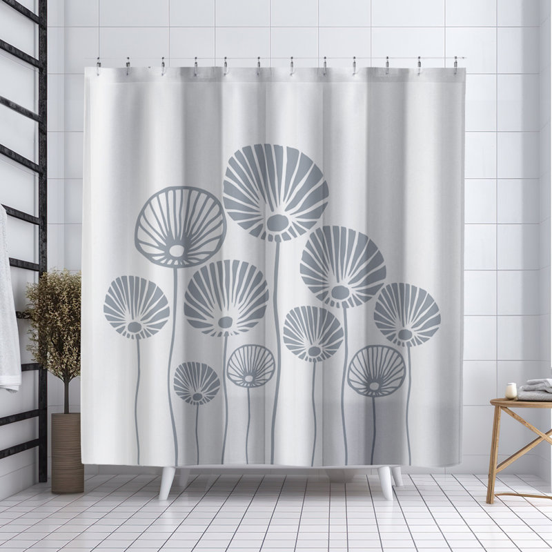Rideau de douche Coco, Gris