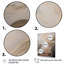 «Gold and Gray Linear Expressions I», impressions sur toile encadrées-88517243-88517244