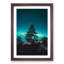 Tree on a Mountain Top in Abstract - Framed Print-55767724-55767725