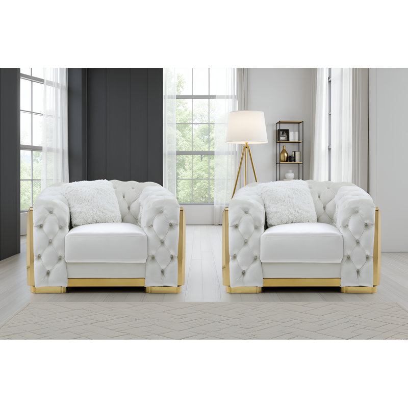 Chaise Milbry Ivory, 2