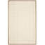 Tapis géométrique en sisal avec latex Jaquavion-13417315