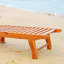 Chaise longue rembourrée Leul