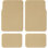 Ensemble de 4 tapis pour voiture, avant 26,75 po x 14,25 po, arrière 13,5 po x 20 po