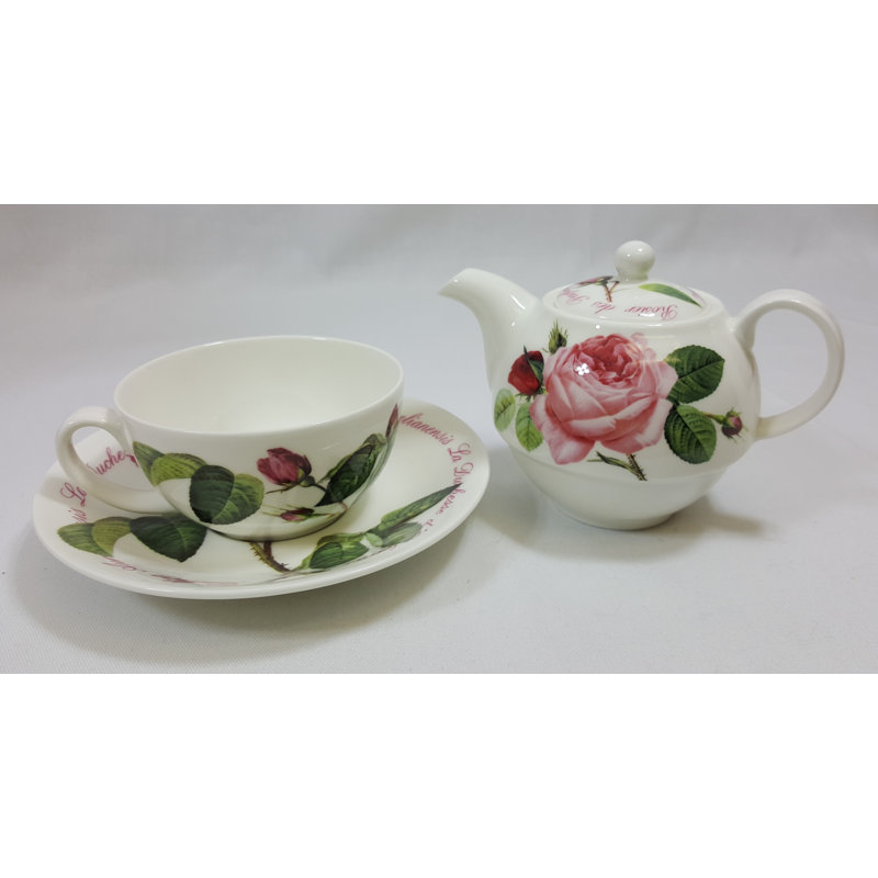 Ensemble de thé en porcelaine tendre pour un ensemble