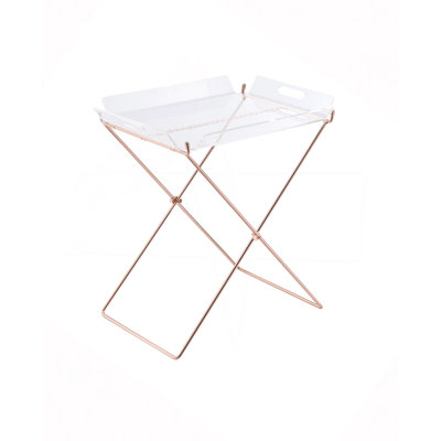Cercie Clear Acrylic Tray Table