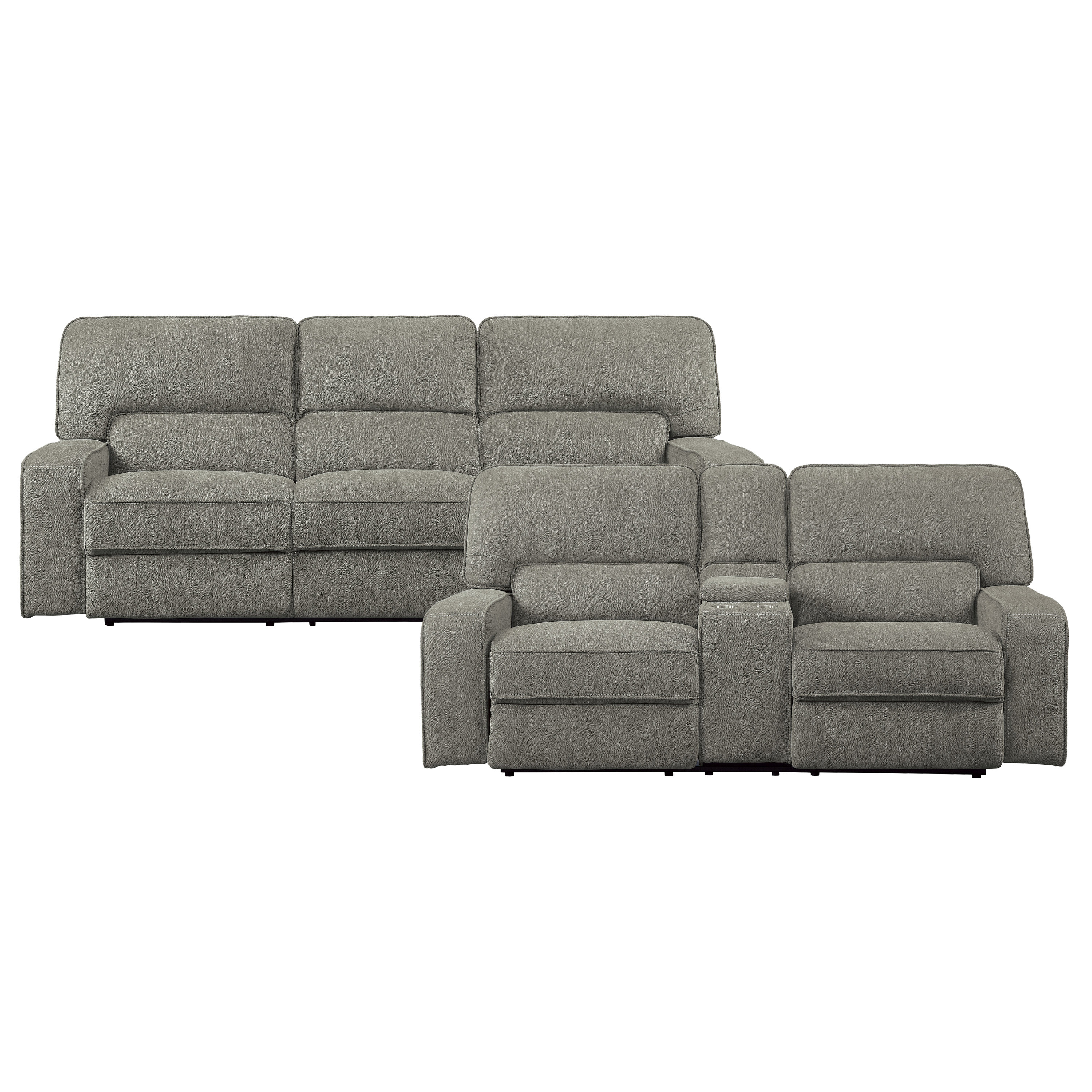 Lazzara Home 183.5'' Upholstered Power Reclining Sofa Wayfair