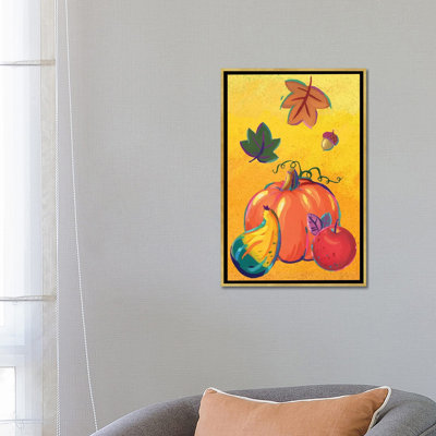 «Graphic Cornucopia I», reproduction d'art sur toile encadrée