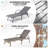 Poultney 60.6'' Aluminum Long Reclining Chaise Lounge Chairs Set-1609836051