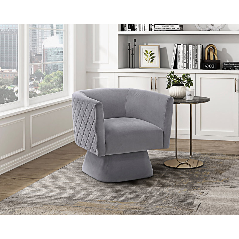 Chaise pivotante Upholstery, Gris