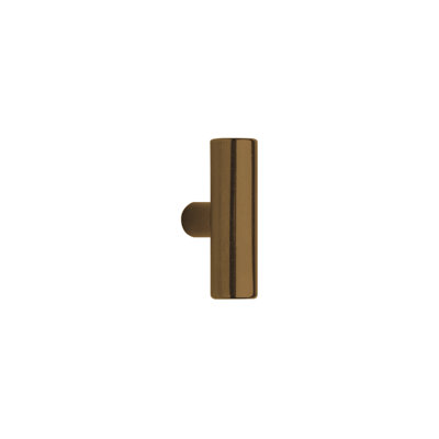 Tube Bronze Bar Knob