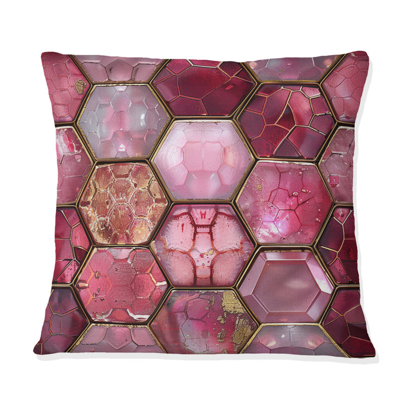 Coussin décoratif Glam Octagon - Glam, H 16 po x l 16 po