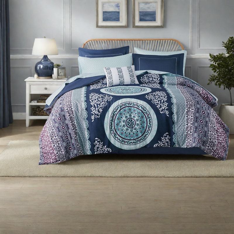 Ensembles de literie bohémiens en polyester chic, pour la maison et la famille