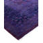 Tapis bleu / mauve en laine noué à la main de conception unique 9 pi 2 po x 13 pi 8 po années 2000 Gosnells