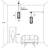 4-Light Dimmable Industrial Flute Pendant Chandelier