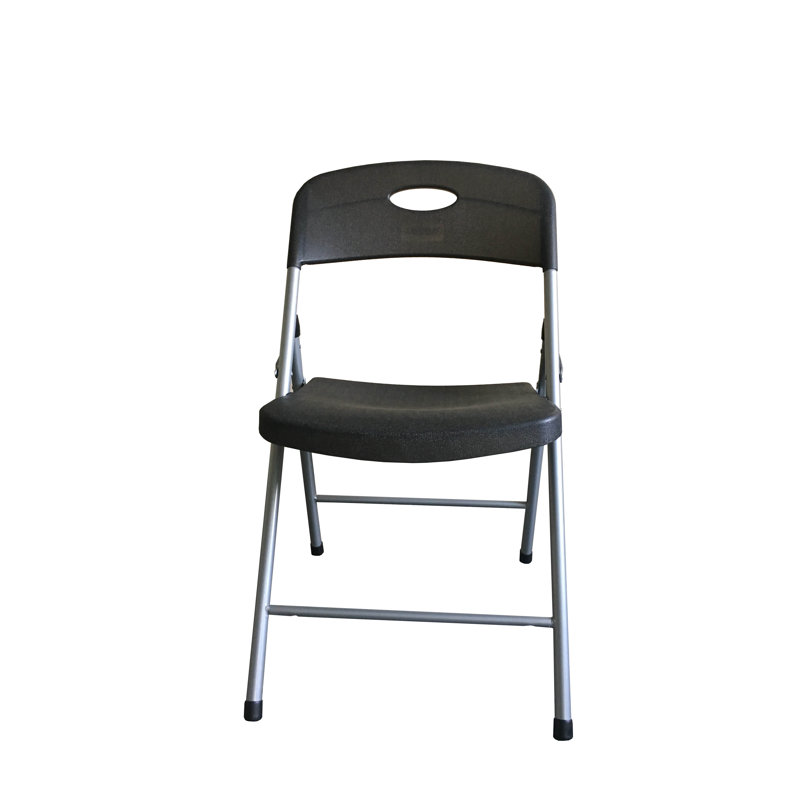 Chaise pliante en plastique/résine translucide