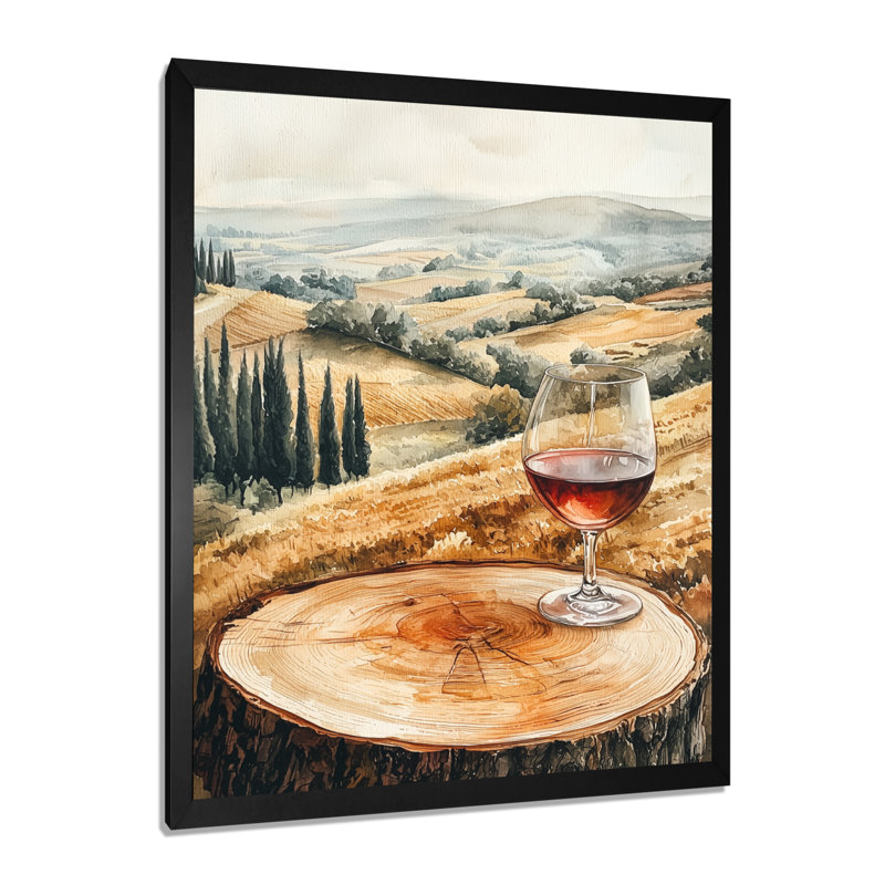 Gracilyn III - paysages, impressions sur toile, H 32 po x l 16 po, Noir, Reproduction encadrée d'une seule photo