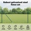 Vidaxl Fence With Posts -Coated Steel-116797901-116797911
