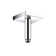 AXOR ShowerSolutions Square 4-Inch Extension Pipe for Ceiling Mount Shower Heads