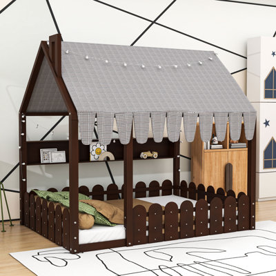 Lit en bois Montessori House