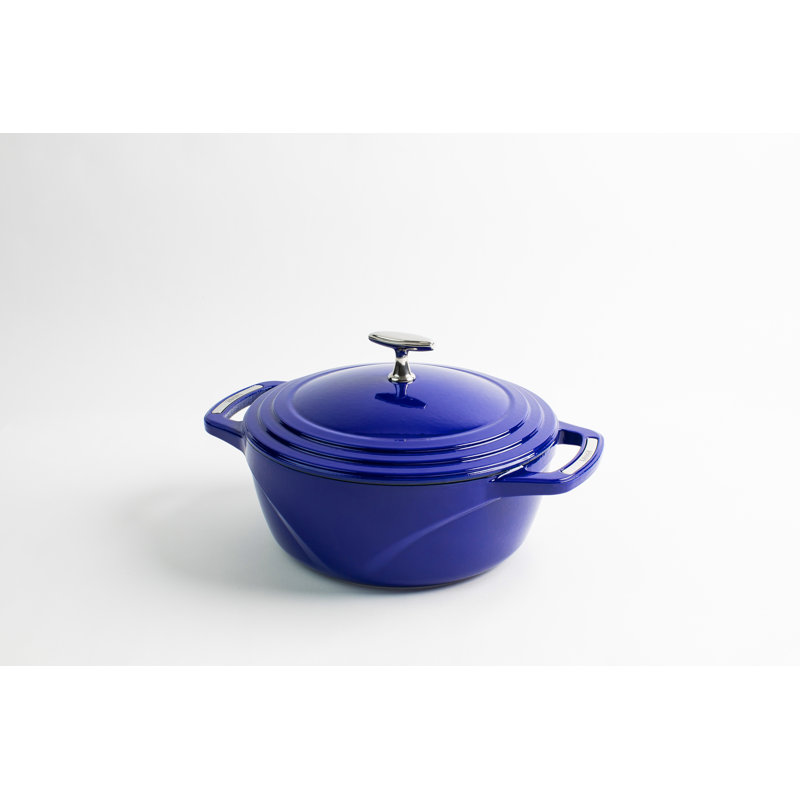 Lodge USA Enamel™ Dutch Oven, Smooth Sailing, 4.50 qt