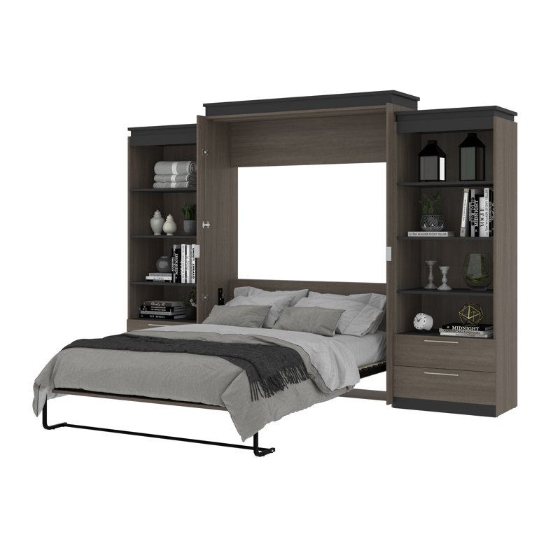 Ailed Murphy Bed, Brown