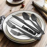 Latitude Run® Katha Stainless Steel Flatware Set - Service for 12