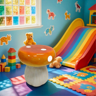 Statue tabouret Mushroom