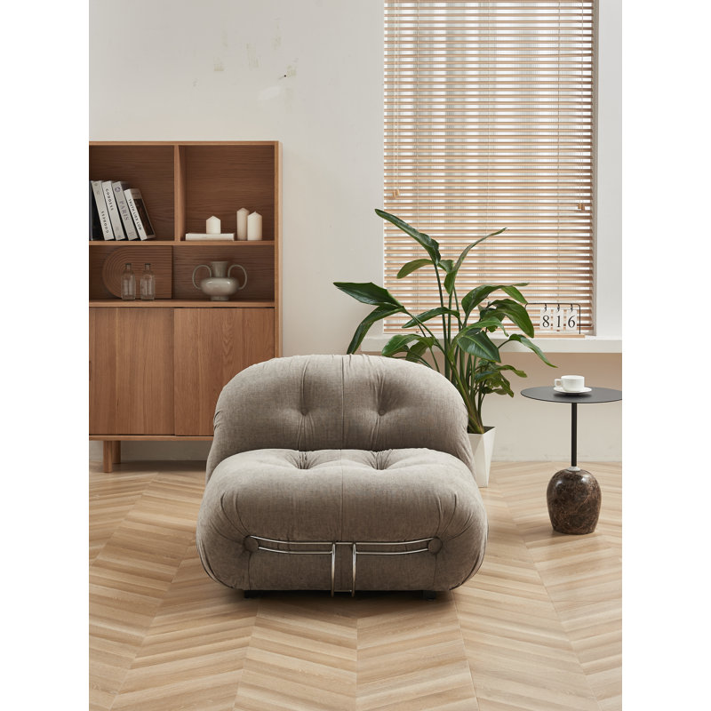 Clariece d'une largeur de 38 po, Brun