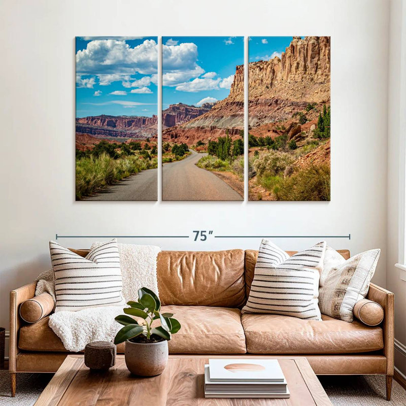 Capitol Reef Park Road, H 42 po x l 65 po
