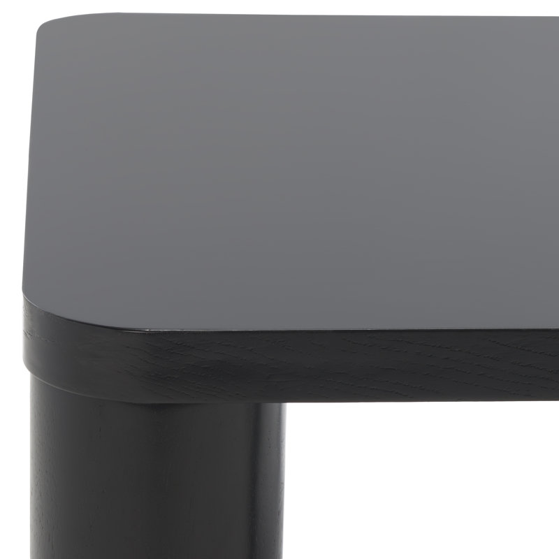Table basse Patricio, Noir, H 16,14 po x L 32 po x l 32 po