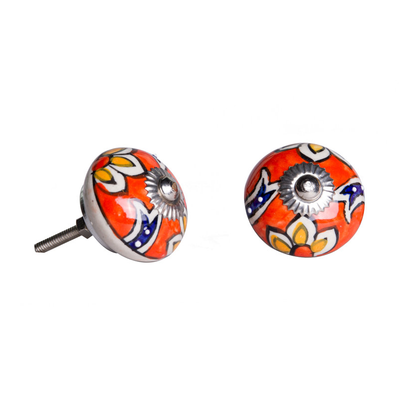 Handpainted Round Knob
