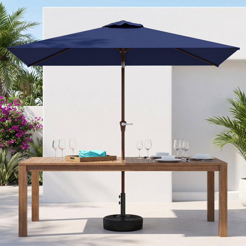 Parasol de patio 10 x 6,5 pi, Navy