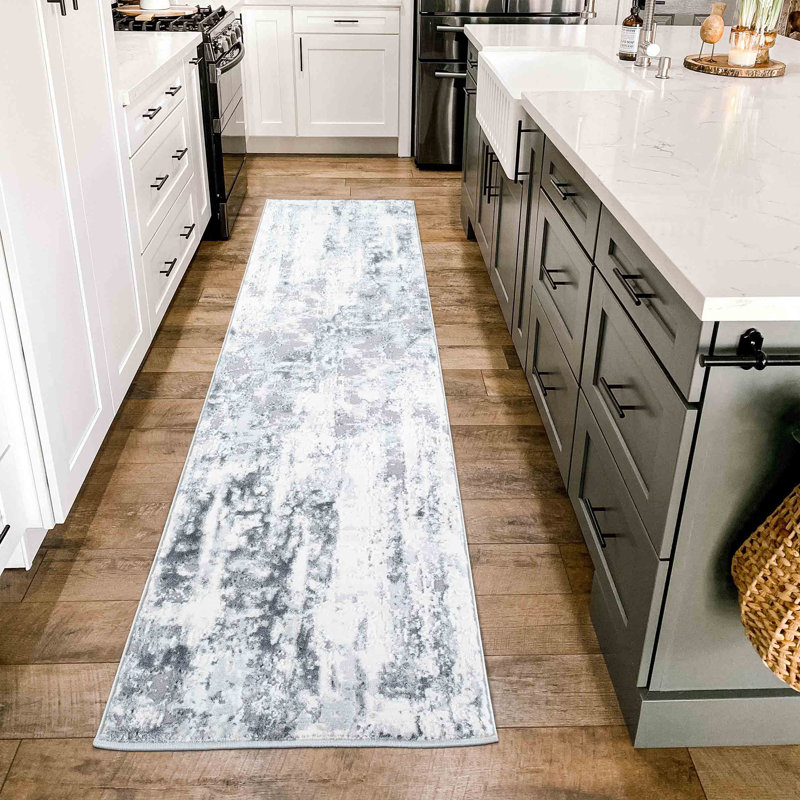 Abbey-Leigh Abstract Area Rug, Runner 60 x 220cm