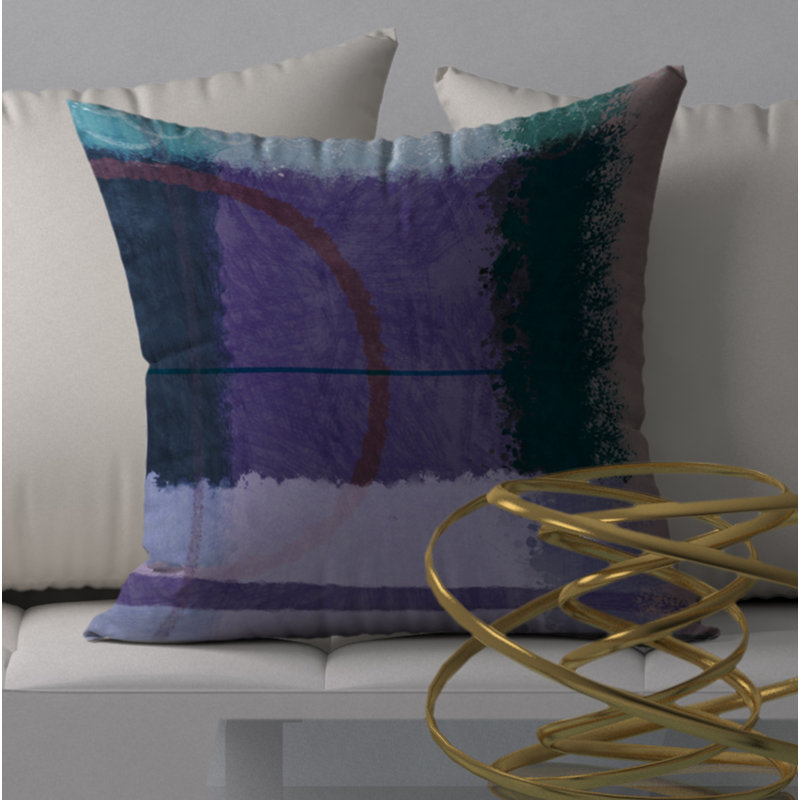 Housse de coussin carrée/insert, 18" x 18"